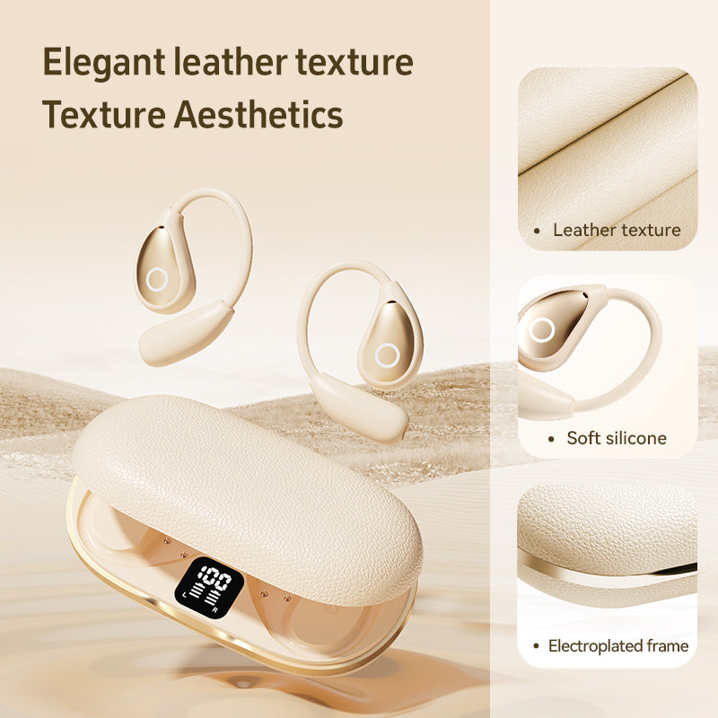 M96 AI Language Translator Earphones, Support 144 Languages, Bluetooth Translator Device, Two-Way Translator Earphones, Suitable for Language Learning, Travel and Business.