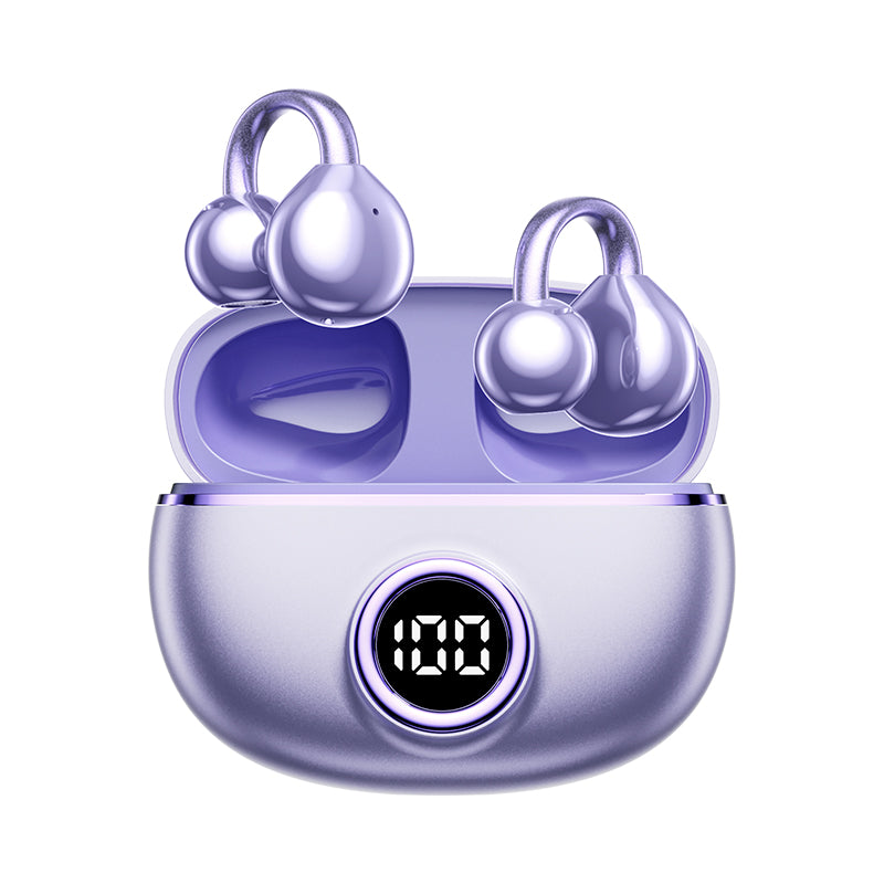 M97 In-ear Design Wireless Earphone with Real-time Translation, Noise Cancelling, Bone Conduction Earbuds with Charging Case, Bluetooth-compatible for Sports, Gaming, Calling