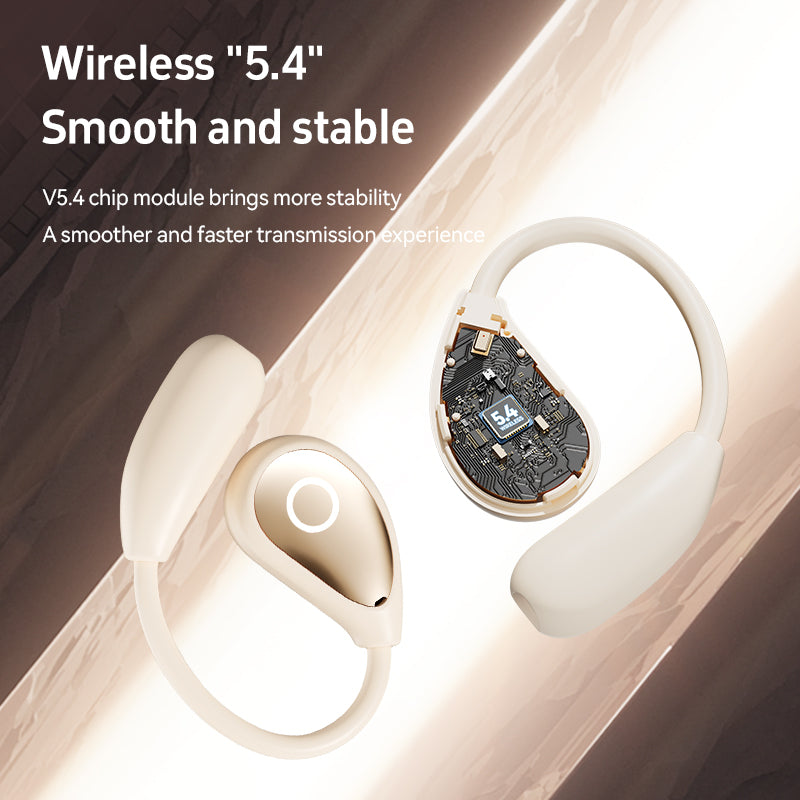 M96 AI Language Translator Earphones, Support 144 Languages, Bluetooth Translator Device, Two-Way Translator Earphones, Suitable for Language Learning, Travel and Business.