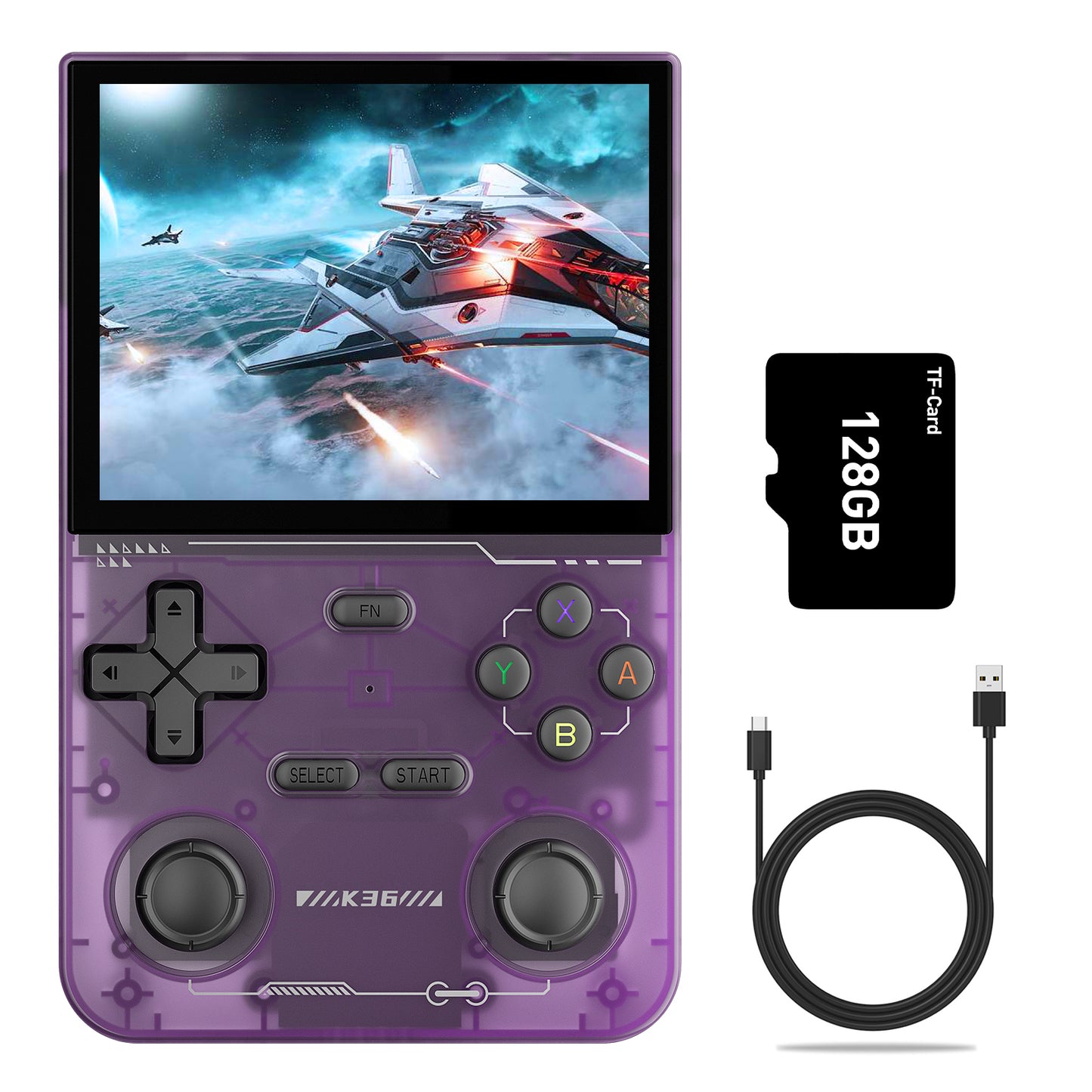 Mini Plus Portable Retro Handheld Game Console Mini+ IPS Screen Classic Video Game Console Linux System Children’s Gift