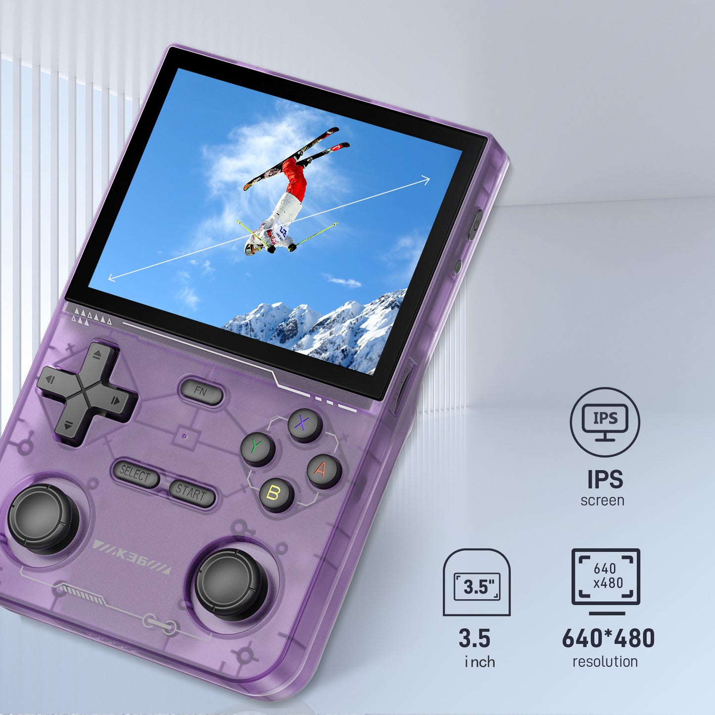 Mini Plus Portable Retro Handheld Game Console Mini+ IPS Screen Classic Video Game Console Linux System Children’s Gift